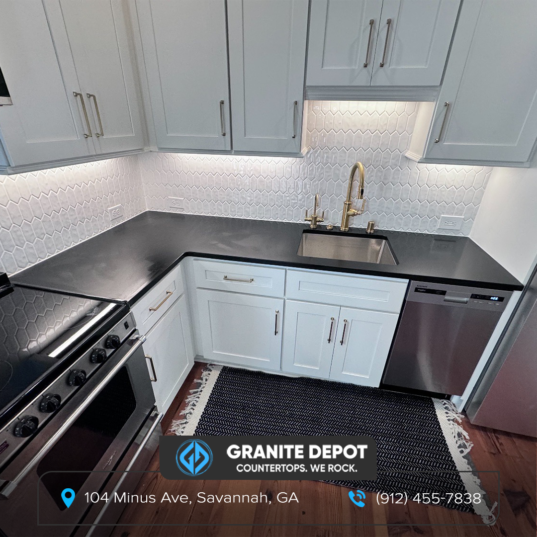 Transforming Kitchens with Premium Absolute Black Honed Granite