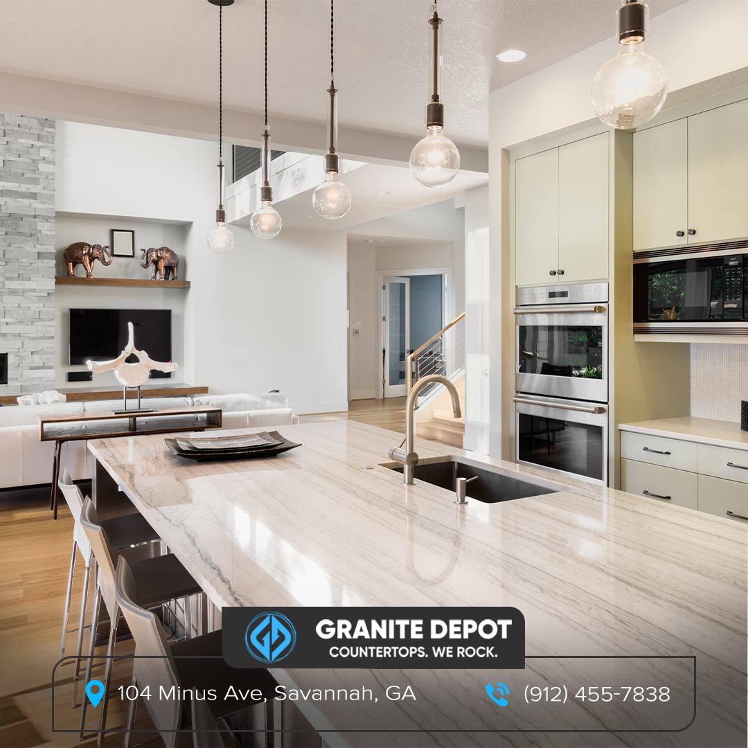 How Does Selecting Marble Impact a Kitchen’s Look and Use, Given its Unique Aesthetics and Qualities?