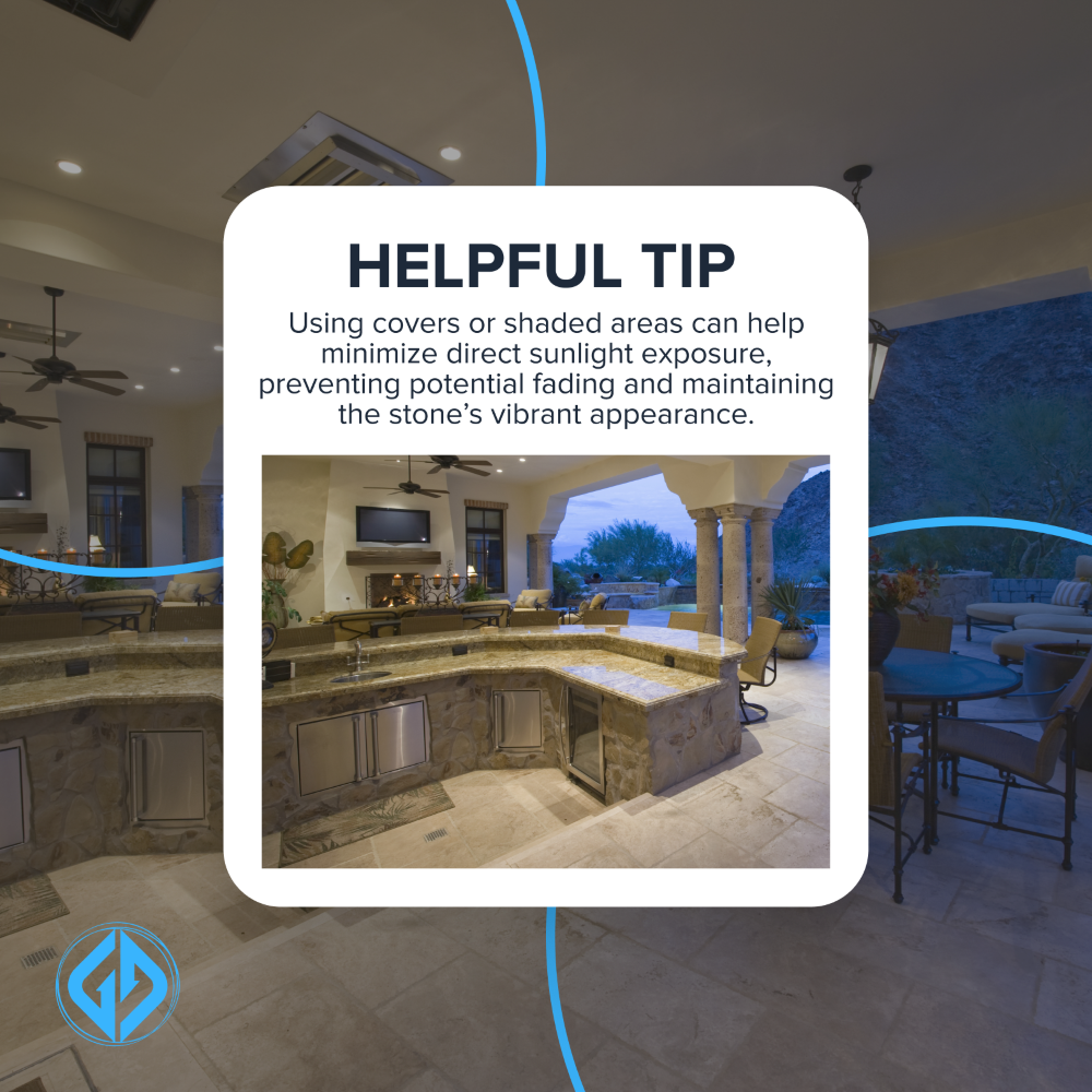 Protect Your Outdoor Kitchen: Tips to Prevent Stone Fading